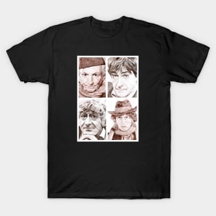 Hartnell/Troughton/Pertwee/Baker T-Shirt